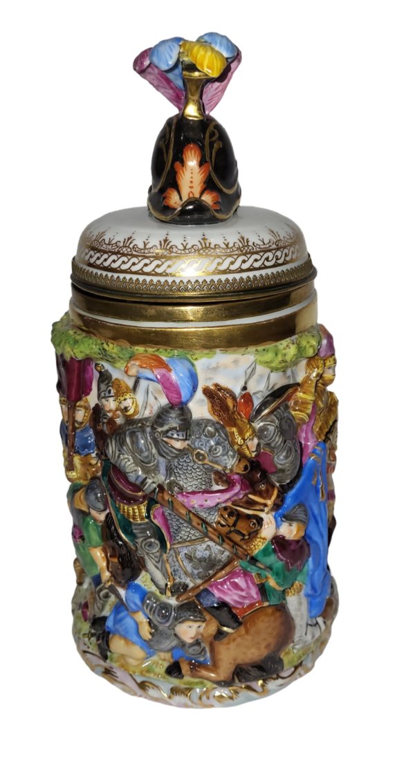 Richard Klemm Character Stein, Early Germans Fighting Romans (1 of 14)