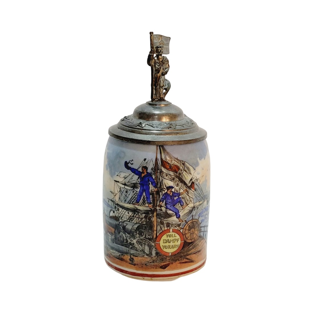 German Beer Stein, Early Naval Stein (1 of 12)