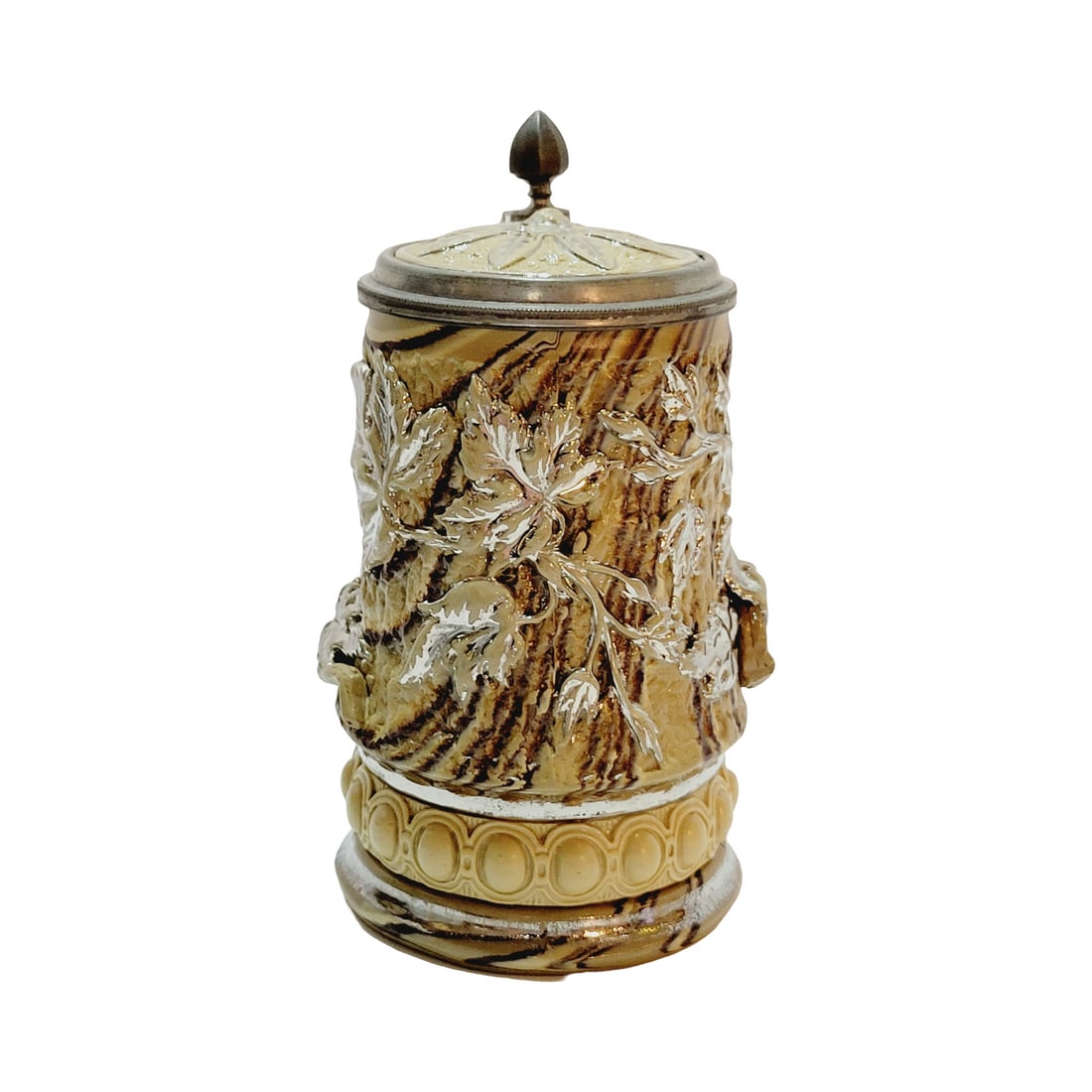 Mettlach #368 Beer Stein, Tree Trunk (1 of 8)