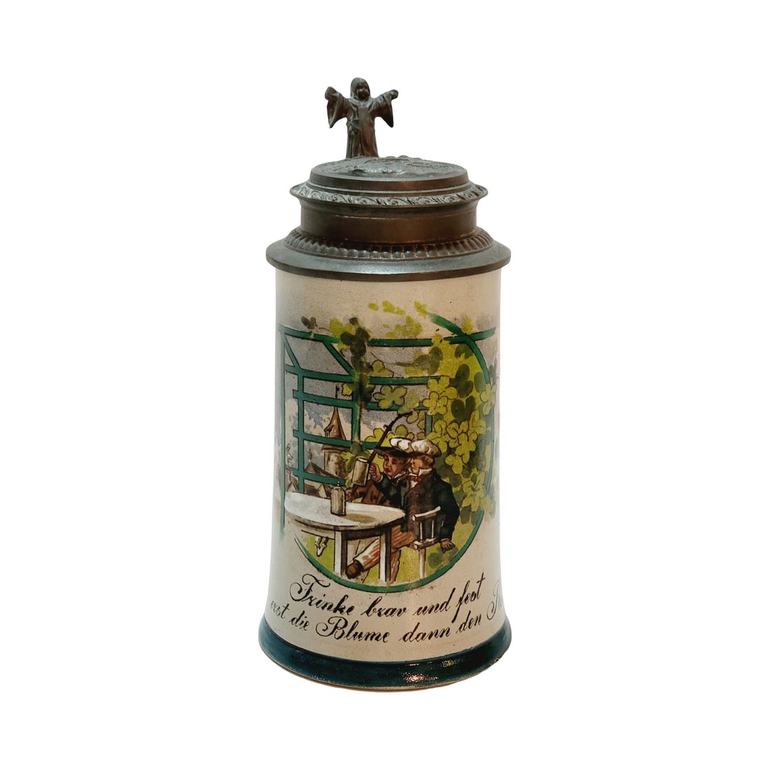 German Beer Stein, Outdoor Table Scene (1 of 12)
