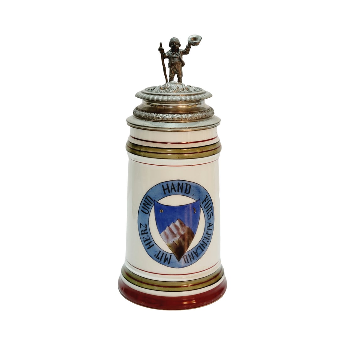 German Beer Stein, Mountain Climbing (1 of 9)