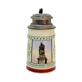 Porcelain Stein, German Beer Stein, Albrecht Durer Stein