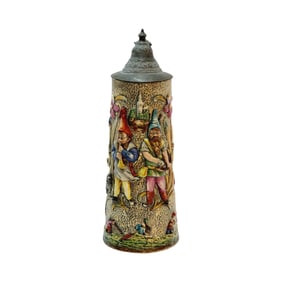 Adolf Diesinger #875, German Beer Stein, Gnomes Stein