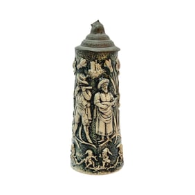 Adolf Diesinger #874, German Beer Stein, Musicians