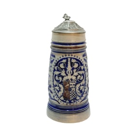 Simon Peter Gerz #647, German Beer Stein, Coat-of-Arms