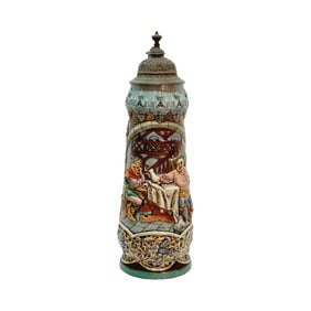 Dümler & Breiden #565, German Beer Stein, Falstaff & Bardolph