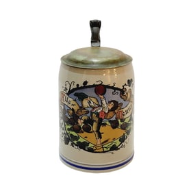 Marzi & Remy, German Beer Stein, Alle Neunne Bowling Stein