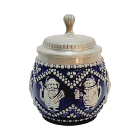 Eckhardt & Engler#1401, German Beer Stein, Walking Beer Steins