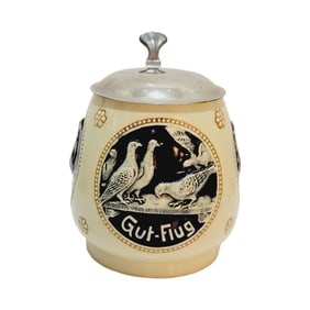Simon Peter Gerz Stein, German Beer Stein, Pigeon Stein