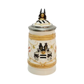 Wachtersbach Stein, German Beer Stein, German Crest Stein