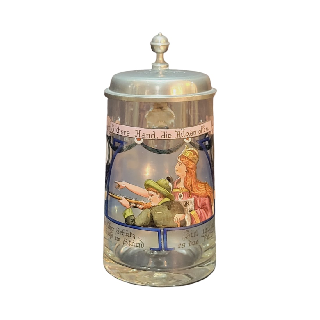 Glass Stein, German Beer Stein, Young Man's First Shoot (1 of 11)