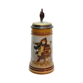 Mettlach #2767, German Beer Stein, Munich Child