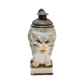 Ernst Bohne Söhne, German Character Beer Stein, The Tomcat