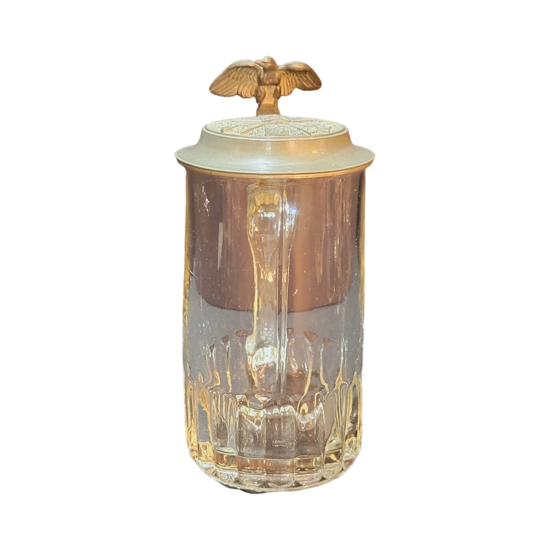 Glass Stein, German Regimental Beer Stein, Inft. Regt. No. 73 (1 of 8)