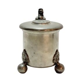 Pewter Stein, Swedish Beer Stein, Footed Krug