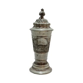 Pewter Stein, German Beer Stein, Souvenir of St. Louis