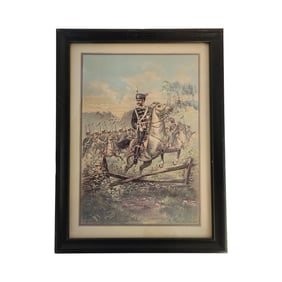 Regimental Print, German Art Print, Cavalry Regimental Art Print