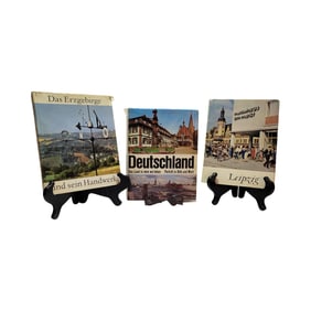 German Books, German Landscape Books, 3 Books of Germany