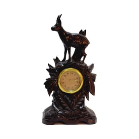 Black Forest Clock, German Clock, Stag Clock