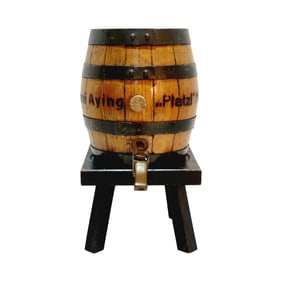 Wooden Keg, German Beer Keg, Brauerei Aying Platzl München