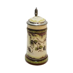 Mettlach #2184/966, German Beer Stein, “Gnomes Drinking and Playing