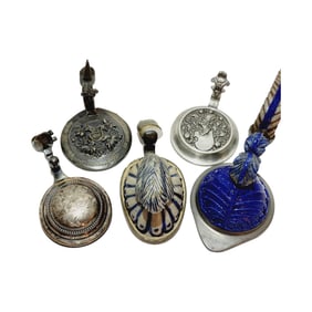 Stein Lids, German Stein Lids, Set of 5 Lids