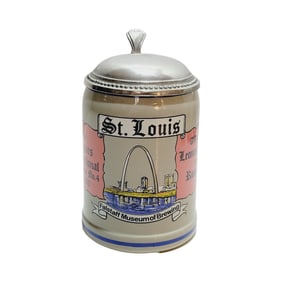 Wick - Werke, German Beer Stein, 1970 SCI Convention Stein, St. Louis, MO