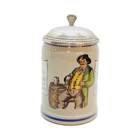 Wick - Werke, German Beer Stein, 1971 SCI Convention Stein, San Francisco, CA