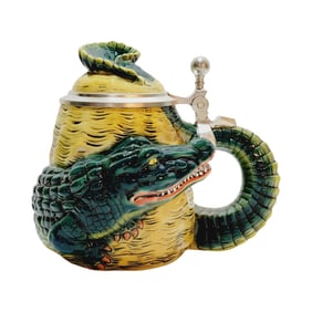 Stahl Porcelain Stein, German Beer Stein, 1994 SCI Convention Stein, New Orleans, LA