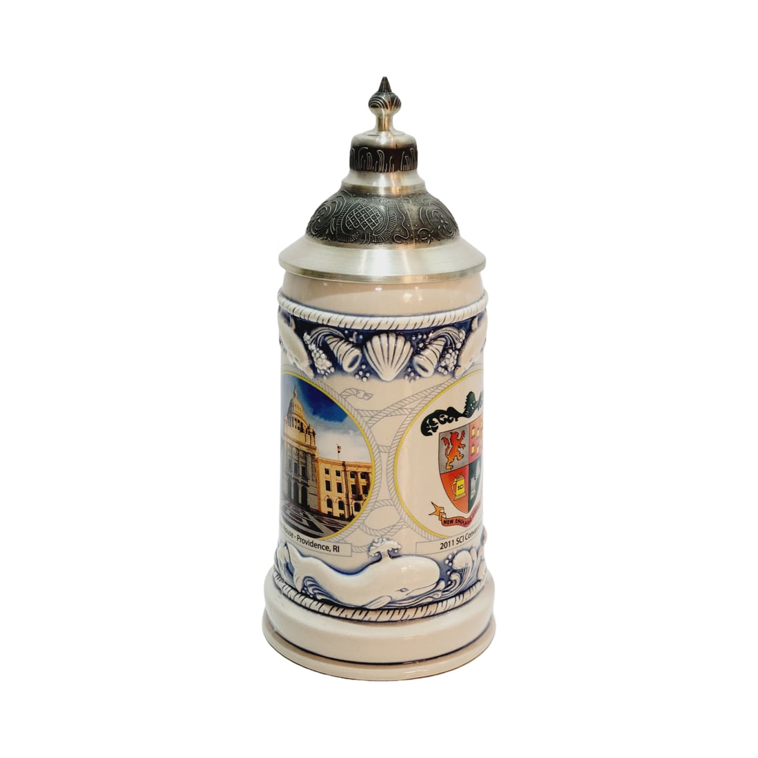 M. Cornell Stein, German Beer Stein, 2011 SCI Convention Stein, Providence, RI (1 of 12)