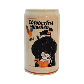 Franz Stöber/Rastal Stein, German Beer stein, 1984 Octoberfest Stein