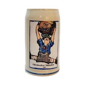 Rastal Stein, German Beer Stein, 1985 Octoberfest Stein