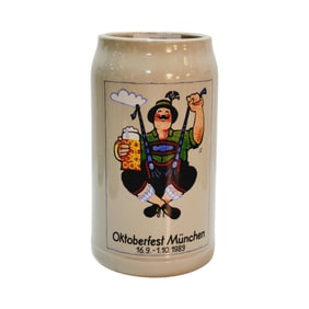 Rastal Stein, German Beer Stein, 1989 Octoberfest Stein