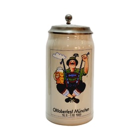 Rastal Stein, German Beer Stein, 1989 Octoberfest Stein