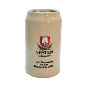 Wick - Werke Stein, German Beer Stein, 1999 Spaten München Octoberfest Stein