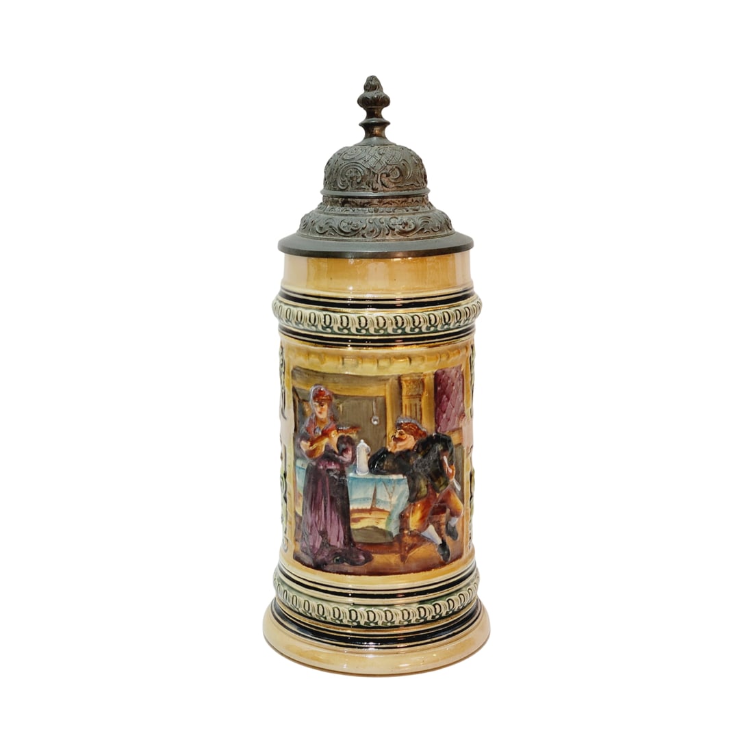 Simon Peter Gerz #237, German Beer Stein, Tavern Scene (1 of 11)