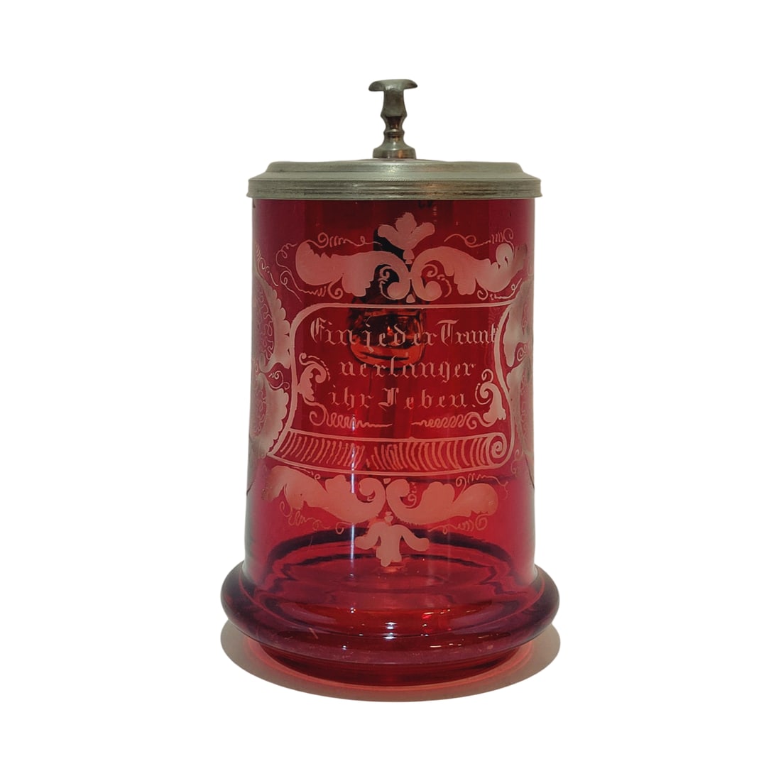 Glass Stein, German Beer Stein, Presentation Stein (1 of 9)