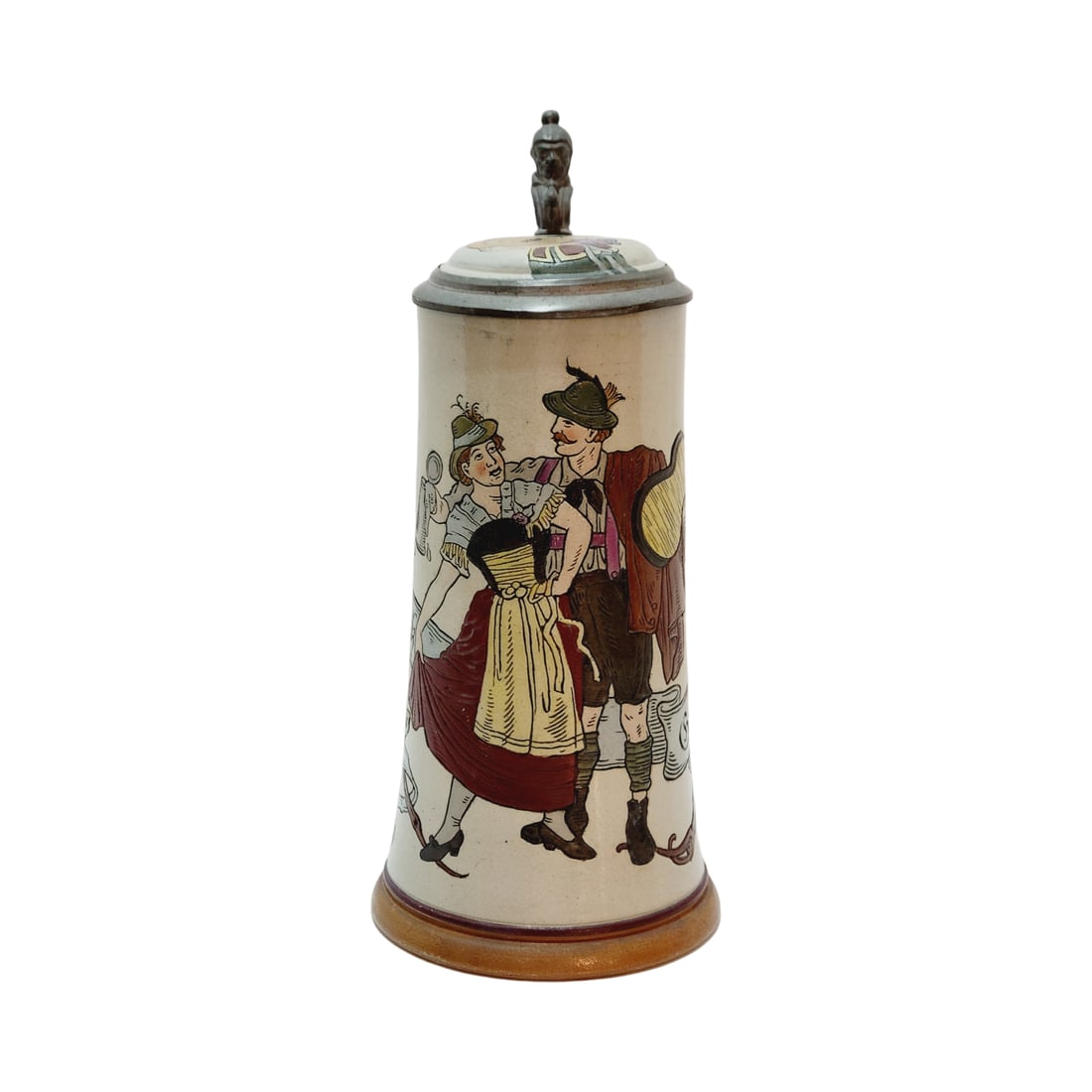 Marzi & Remy #1764, German Beer Stein, Tyrolean Couple (1 of 11)