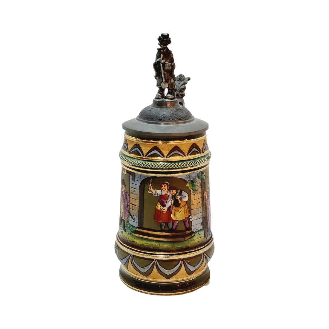 Simon Peter Gerz #1214B, German Beer Stein, Evening Scene (1 of 7)