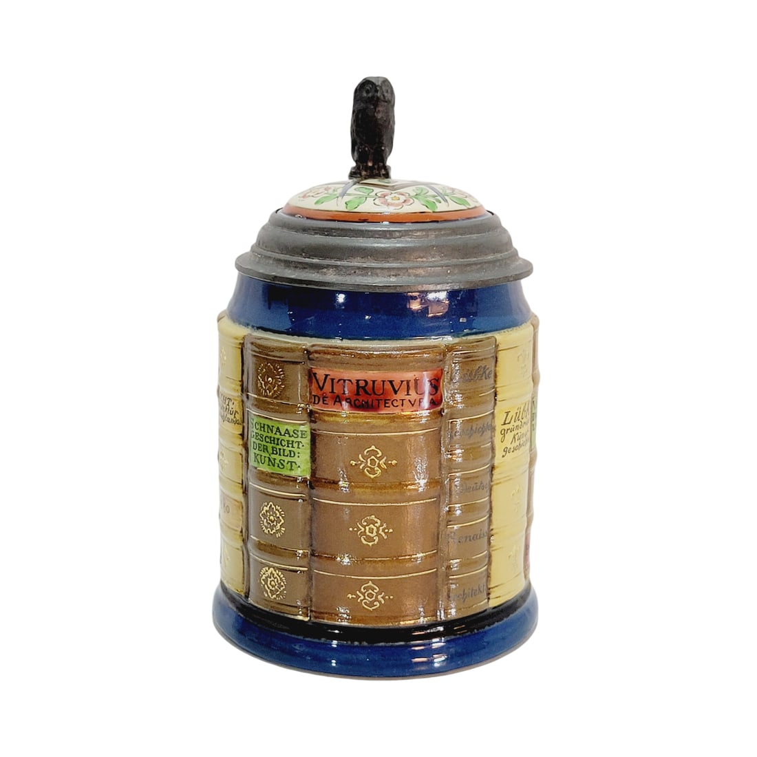 Mettlach #2001F, German Beer Stein, Book Spines for Architects (1 of 15)