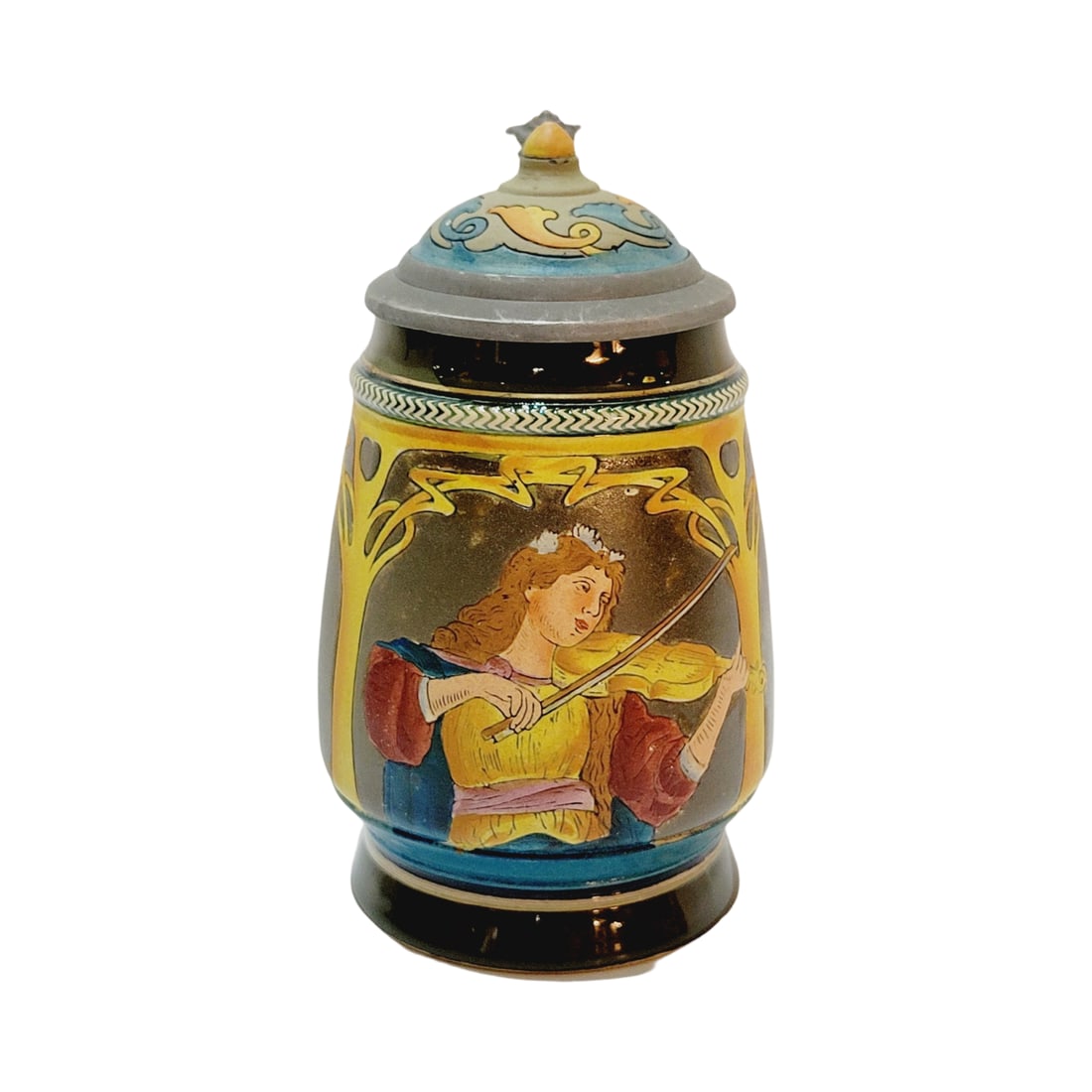 Simon Peter Gerz #1348B, German Beer Stein, Renaissance Musicians (1 of 11)