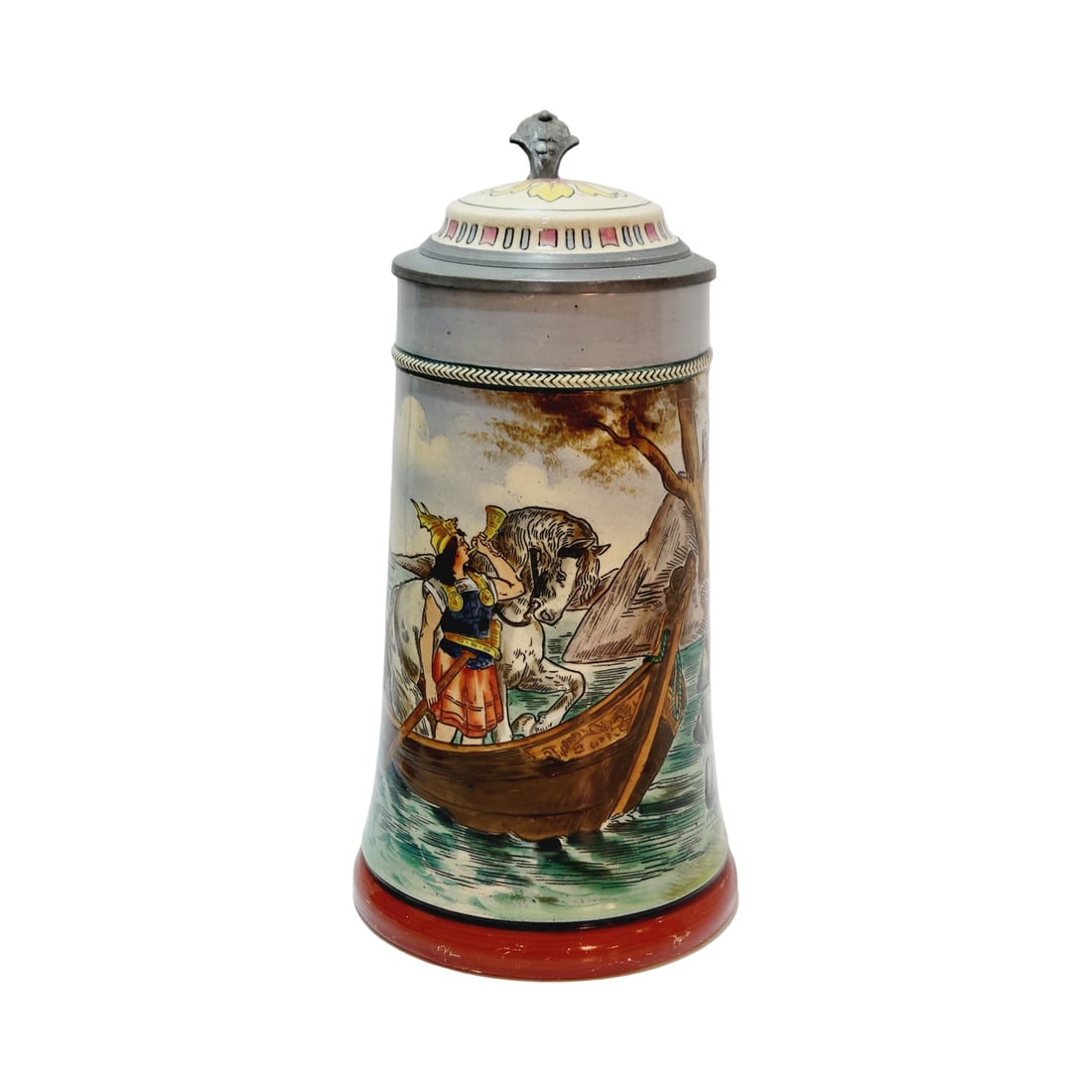 Simon Peter Gerz #1489, German Beer Stein, Siegfried and Greyfell (1 of 10)