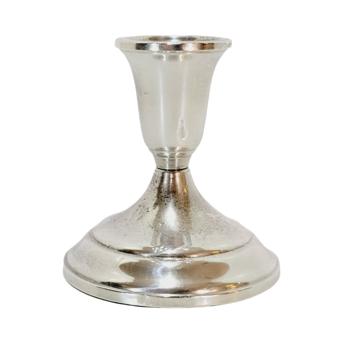 Silver Candle Holder, American Silver Candle Holder, Towel Sterling Silver Candle Holder (1 of 5)