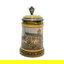 Mettlach #2277, German Beer Stein, Wartburg Castle