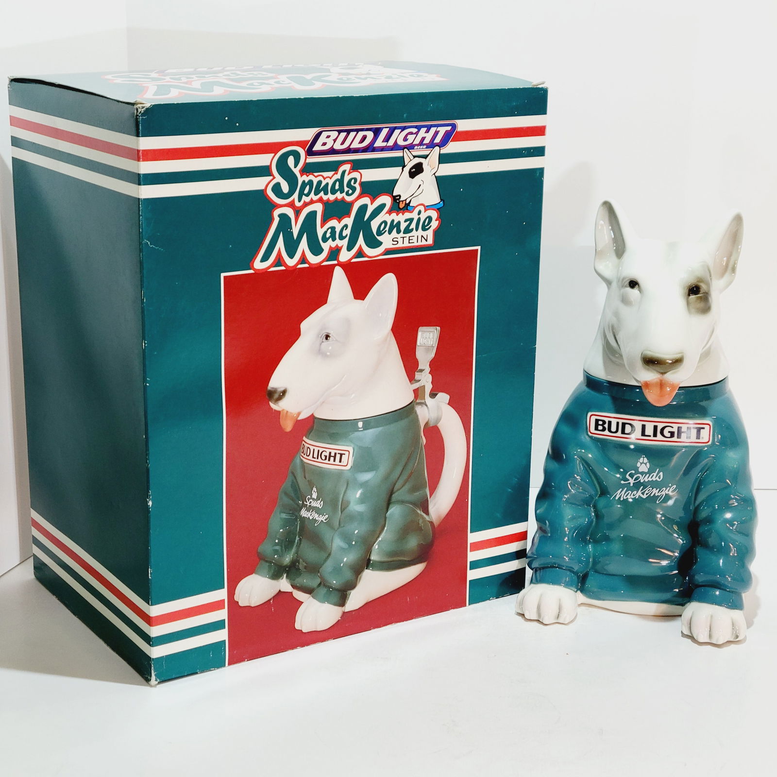Anheuser-Busch CS445, German Beer Stein, Spuds MacKenzie (1 of 11)