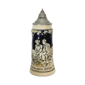 German Stein #612, German Stein, Courting Couple