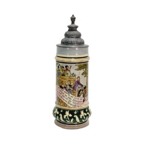Dmler & Breiden #767, German Beer Stein, Town Musicians