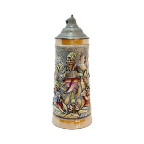 Adolf Diesinger #780, German Beer Stein, Musical Gnomes