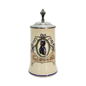 Merkelbach & Wick Stein, German Beer Stein, Portrait Stein