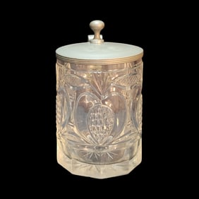 Glass Stein, German Beer Stein, Pineapple Stein
